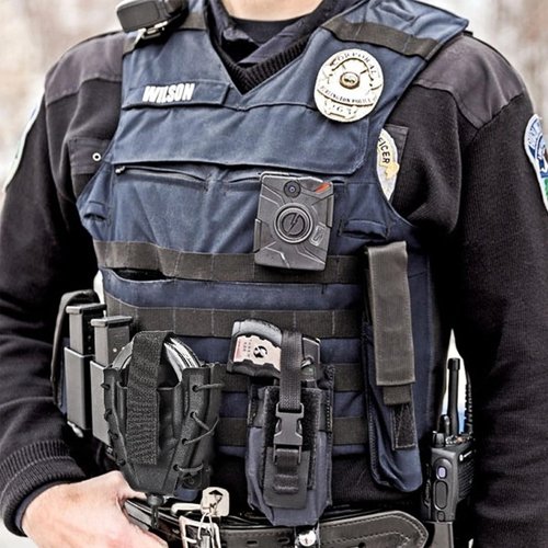 Handcuff Holster, Handcuff Case, Open Top Cuff Pouch for Duty Belt/Tactics Vest (Plastic-Black)