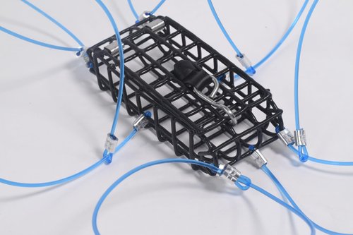 KRAKEN SUPPLY CO 2 Pack Crab Snare Trap Loop Trap Casting for Fishing Pole Dungness Rock Blue Crabs 6 Loops CA, OR, WA Compliant (Snare, 2)