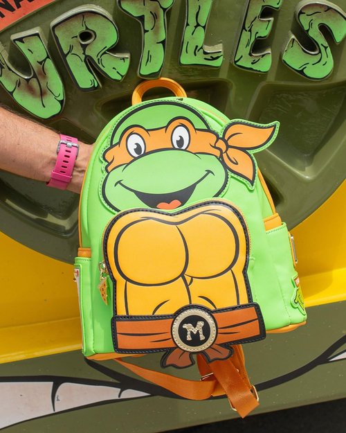 Loungefly Nickelodeon TMNT Michelangelo Cosplay Women's Backpack