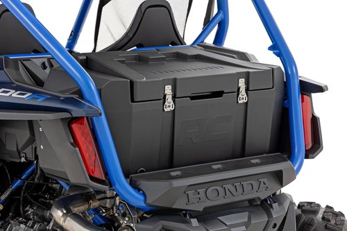 Rough Country Rear Cargo Box for Honda Talon 1000 X/R/X4/XS/RS - 60 Gallon Capacity, Waterproof, UV & Scratch Resistant