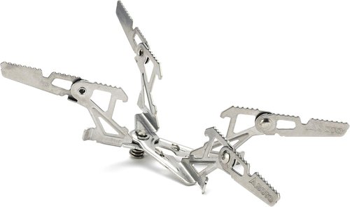 Lightweight SOTO TriFlex & 4Flex WindMaster Stove Stand - Durable Stainless Steel, Stable Design