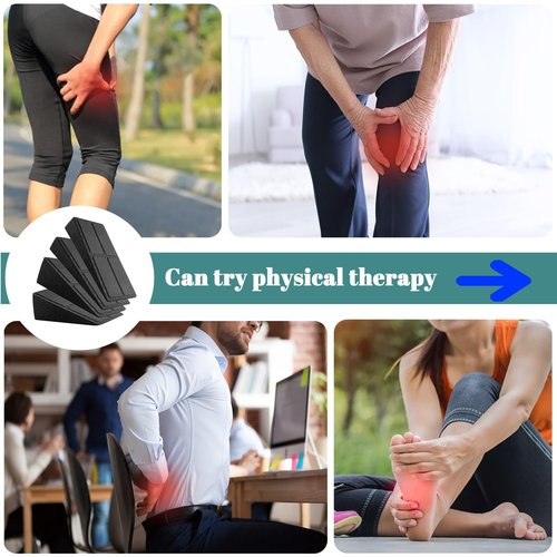 Uxpang Calf Stretcher Slant Board - 4 Pcs Incline Board for Calf Stretching, Adjustable Light EPP Squat Wedge Block for Foot, Achilles, Knee and Ankle Recovery Calf Stretching Exercise