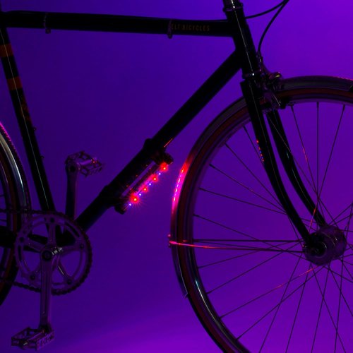 Bike Party Dual Color Frame Light