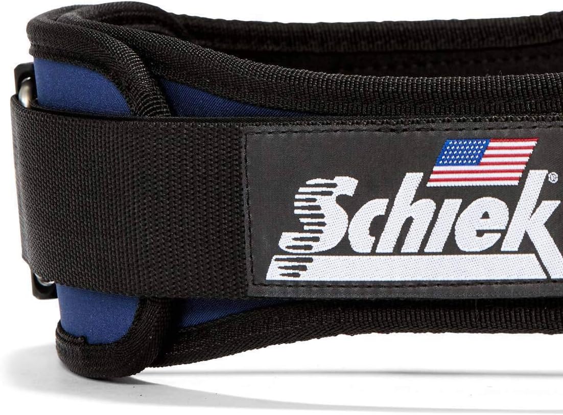 Schiek Sports 2004 Lifting Belt - Weight Lifting Belt for Women And Men - Neoprene Nylon Weight Belt