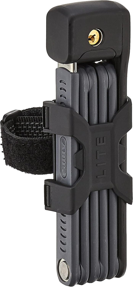 ABUS Bordo Ugrip Lite 6055/85cm Security Level 7 Bike Lock, Black