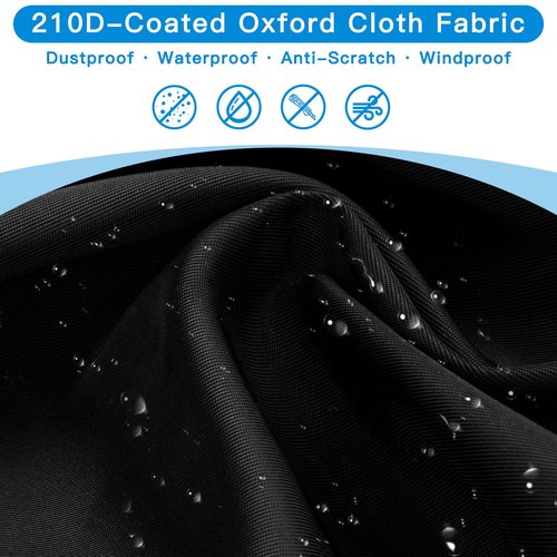 Xxerciz Walking Pad Cover, Oxford Under Desk Treadmill Cover, Waterproof Dust-Proof Protective Treadmill Cover with Drawstring for Home Treadmill Office Under Desk (50 * 21 * 4.6 Inch)