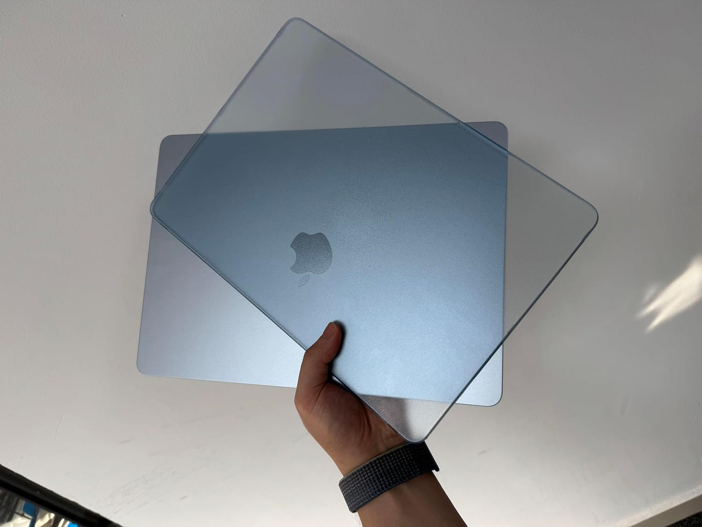 Compatible for MacBook Air 13.6 inch Case M4 M3 M2 2025 2024-2022 Release Model A3240 A3113 A2681, Sturdy Protective Hard Shell Case Cover for MacBook Air 13 inch
