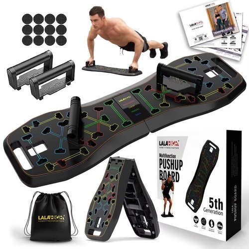 Multifunctional push-ups bracket training plate for men to train abs pectoral flat support trainer home gym equipment