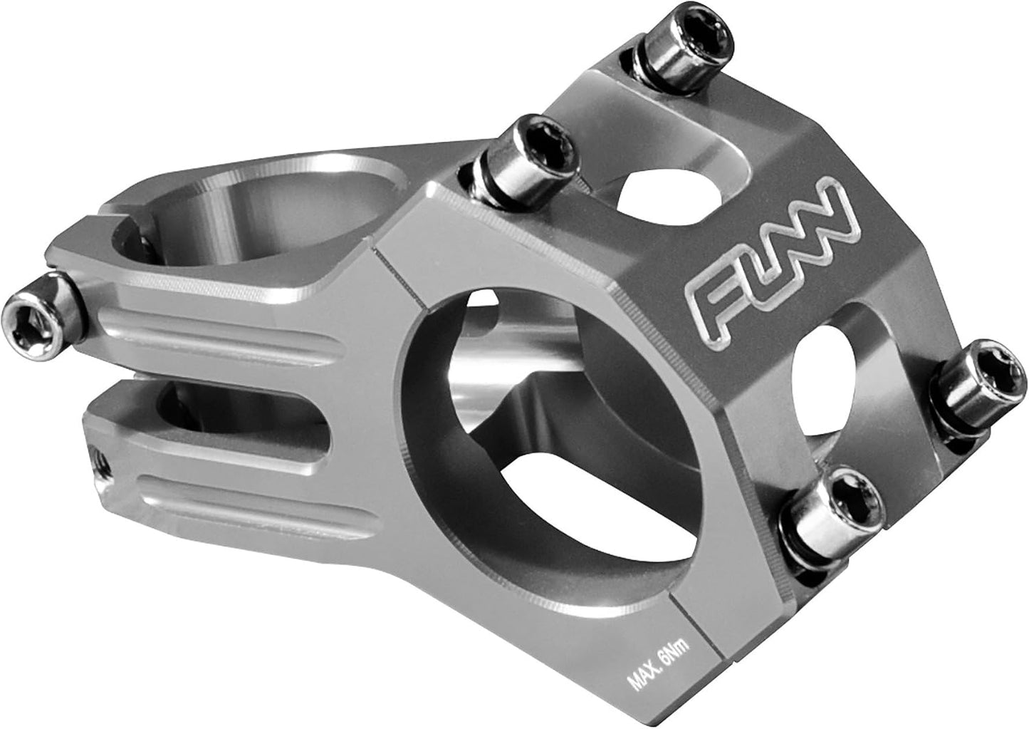 Funn Funnduro MTB Stem with 31.8mm Bar Clamp - The Ultimate Ultralight and Tough Alloy Bicycle Stem for Mountain Bike and BMX Bike