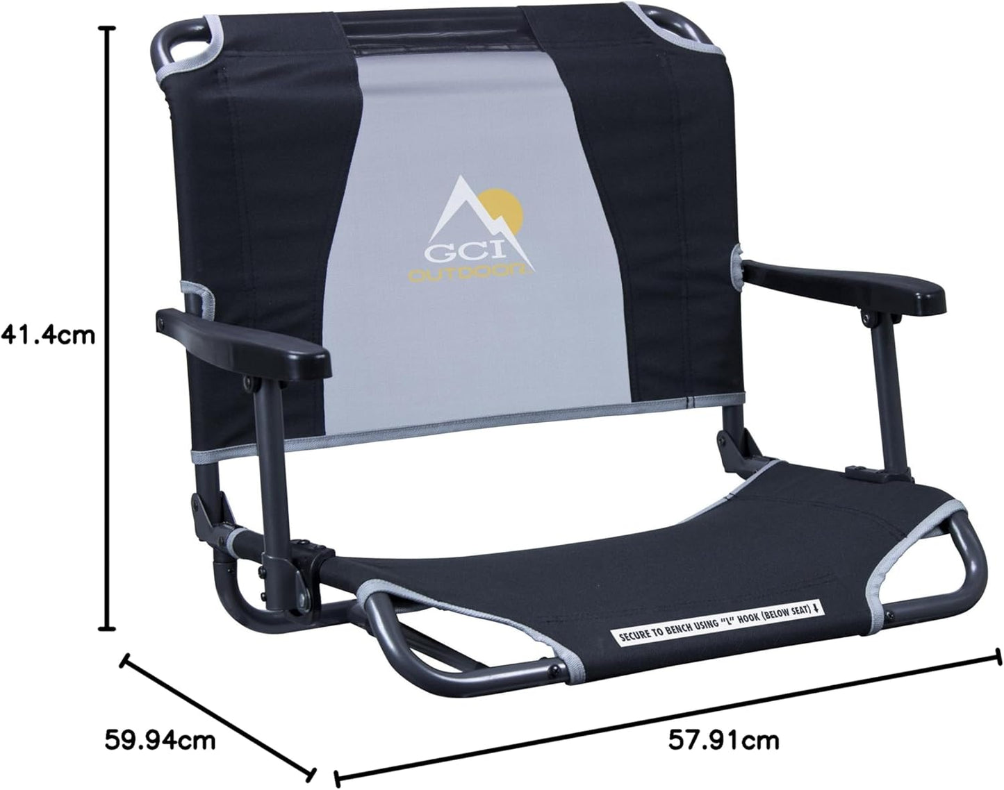 GCI Outdoor Comfort Chair and Stadium Seat