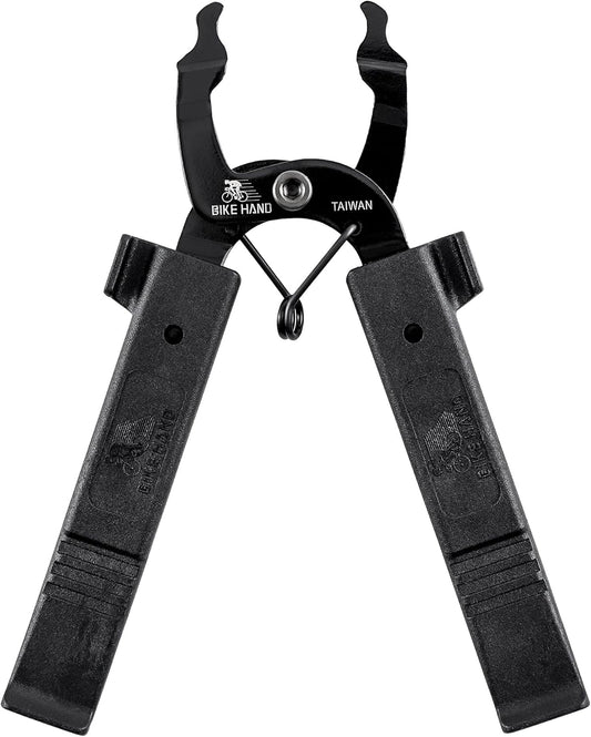 BIKEHAND Bike Bicycle Chain Master Link Pliers Tool - MTB Road Quick Link Remover Removal - Compatible with All Brands: for Shimano Sram KMC Chain