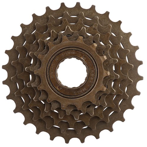 Haofy Freewheel Cassette Sprocket 6 Speed 14T 28T Mountain Replacement Accessory, 7 Speed Freewheel, 6 Speed Freewheel