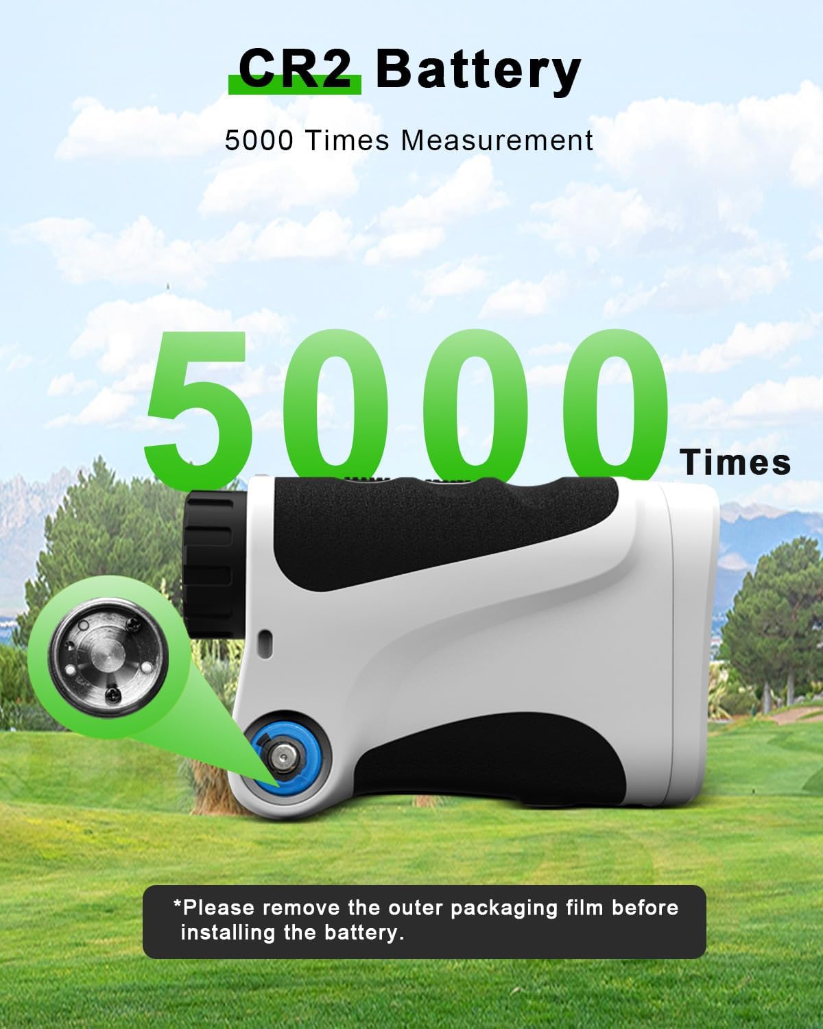 Golf Rangefinder 650/1200/1700 Yards Range Finder Golfing 6X Magnification 0.5 Yard Accuracy Flag Pin Lock Vibration Fast Focus