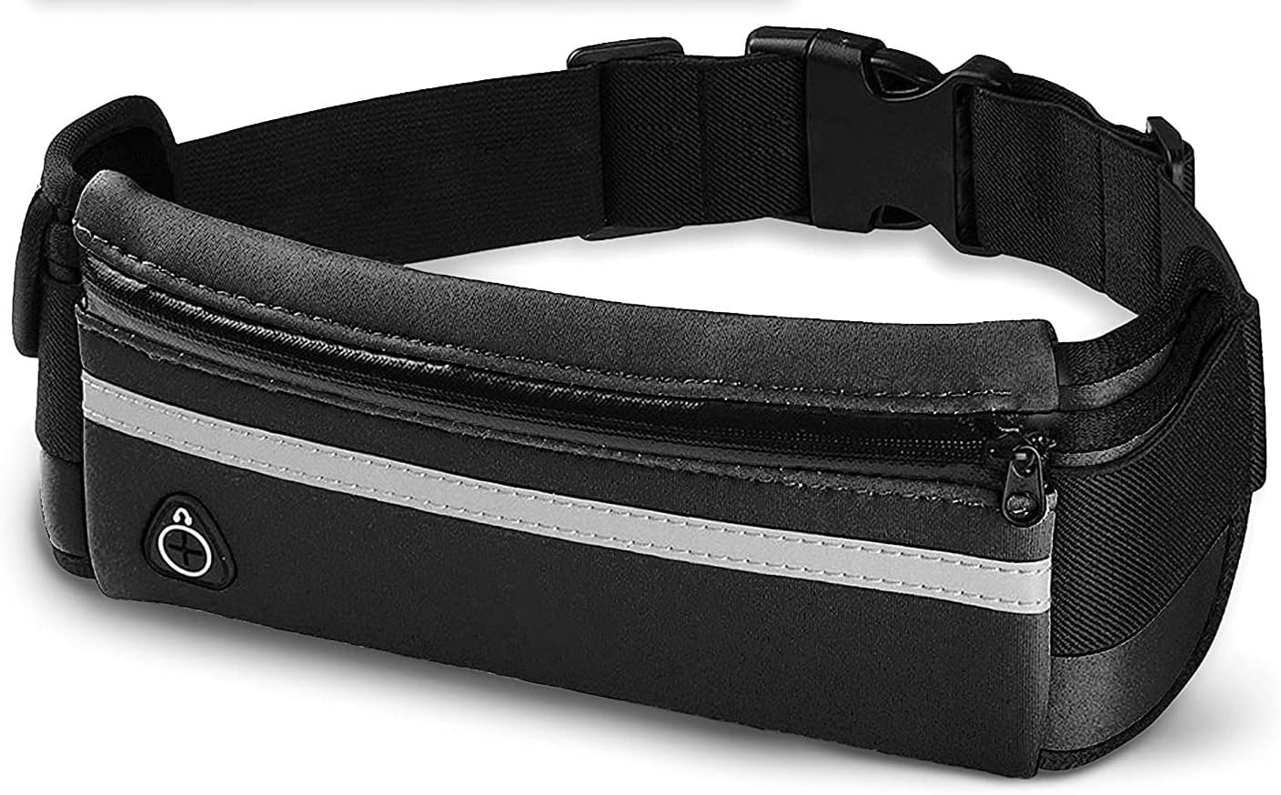 Running Belt Waist Pack - Water Resistant Runners Belt Fanny Pack for Hiking Fitness – Adjustable Running Pouch for Phones iPhone Android