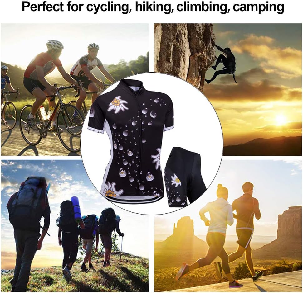 ZEROBIKE® Women's Short Sleeve Cycling Jersey Jacket Cycling Shirt Quick Dry Breathable Mountain Clothing Bike Top