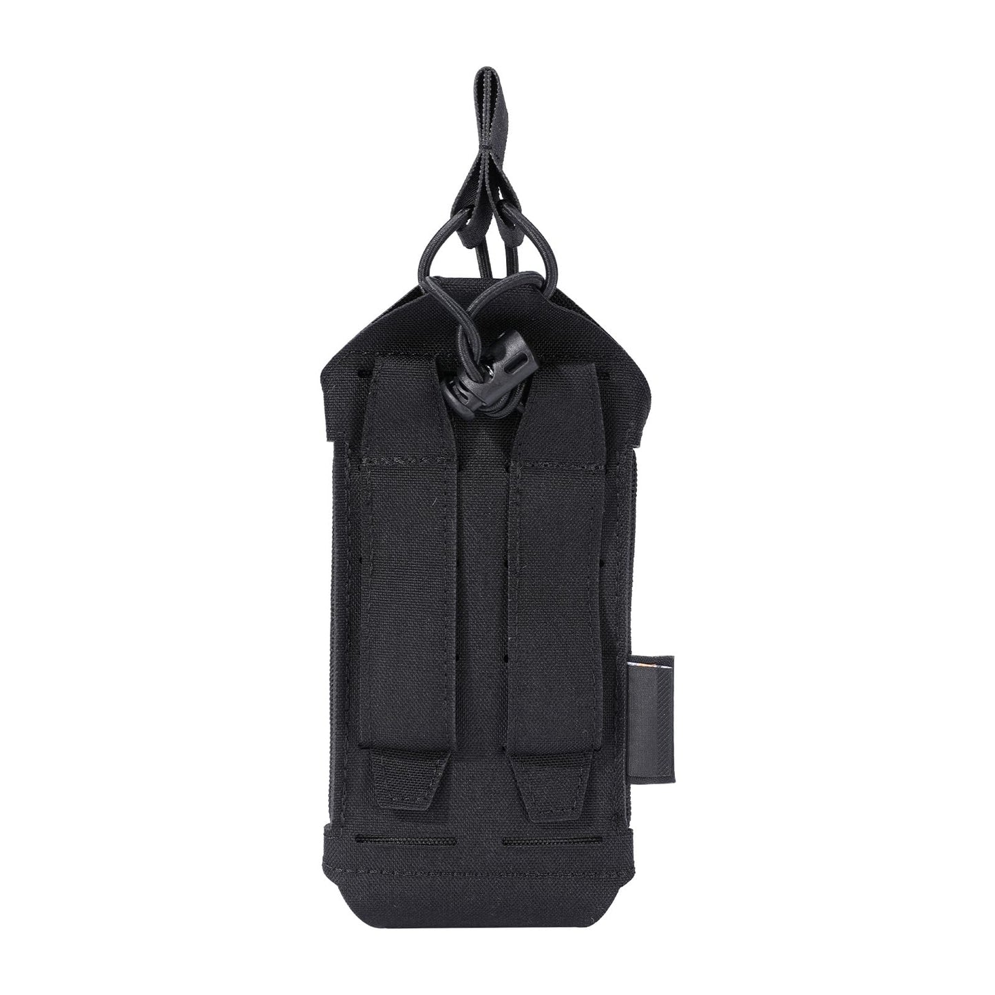 EXCELLENT ELITE SPANKER Tactical Universal Radio Holster Holder Molle Radio Pouch Adjustable for Duty Belt,Vest for Two Ways Walkie Talkie Holder(3 * 1 * 7inch)