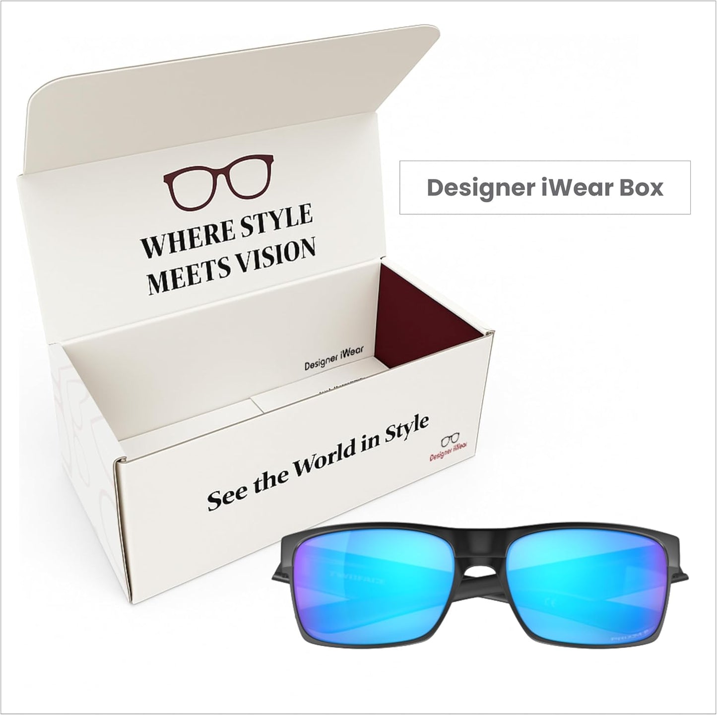 OAKLEY Twoface OO9189 Square Sunglasses For Men+ Bundle Accessory Leash Kit, Microfiber Pouch