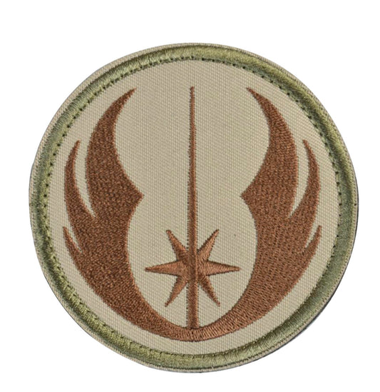 JFFCESTORE 1x Military Morale Patch (TAN, Round, 3 inches)