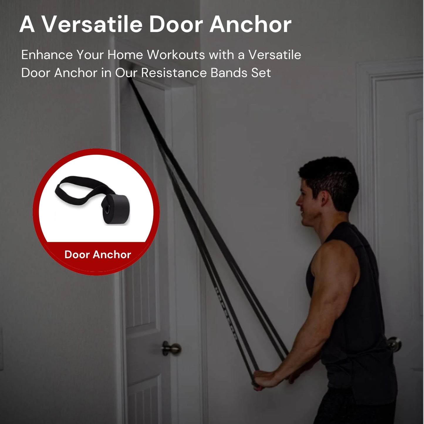 JOINTHERA Premium Latex Free Resistance Bands for Working Out - Set of 5 + Carrying Bag | Non Latex Pull Up Loop Workout Bands Resistance for Women and Men | Stretching, Exercise and Muscle Training