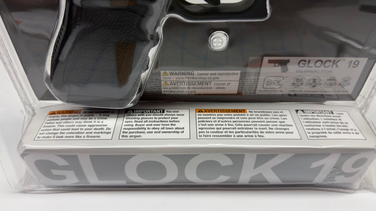 Umarex Glock 19 Gen3 .177 Caliber BB Gun Air Pistol