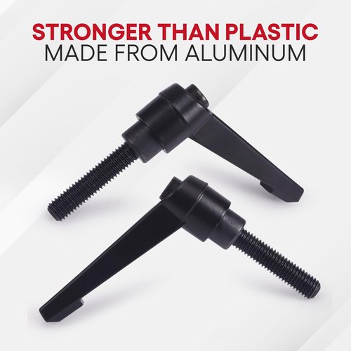 TrubliFit Replacement Seat & Handlebars Slide Adjustment Handles - L Handle for Original Peloton Bike and Bike+ - All Metal Handles 2-Pack