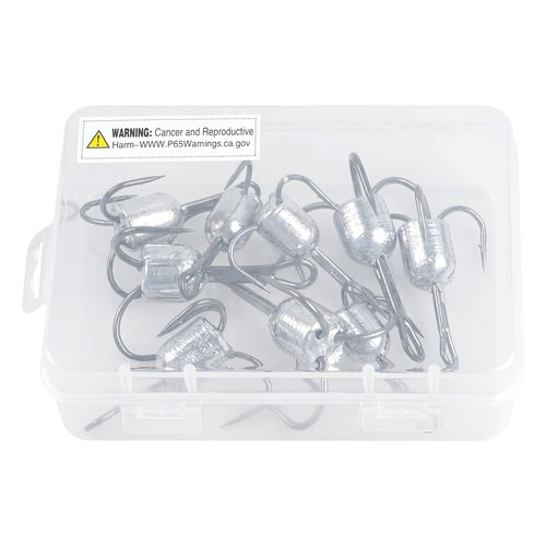 Snagging Hooks Snagging Weighted Treble Hooks,5pcs/Pack Treble Fishing Hooks 4 Sizes 1oz,1.25oz,1.5oz,2.5oz for Saltwater Freshwater (5/0-5pcs)