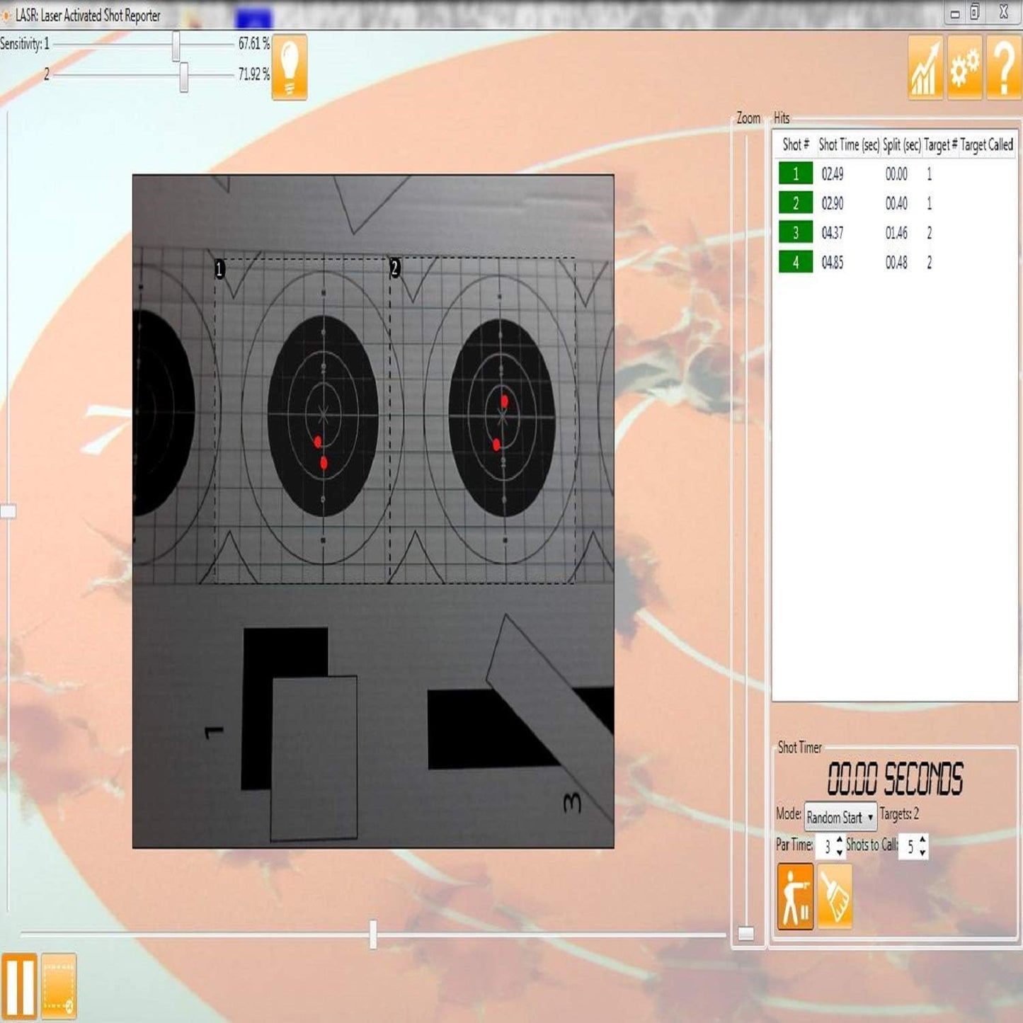 SureStrike™ Laser Ammo Range Kit for 9mm, .40S&W, .45ACP + L.A.S.R. Software - Home Virtual Shooting Experience