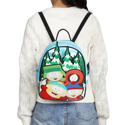 Bioworld South Park Stan, Kenny, Cartman, and Kyle 10.5" Mini Backpack