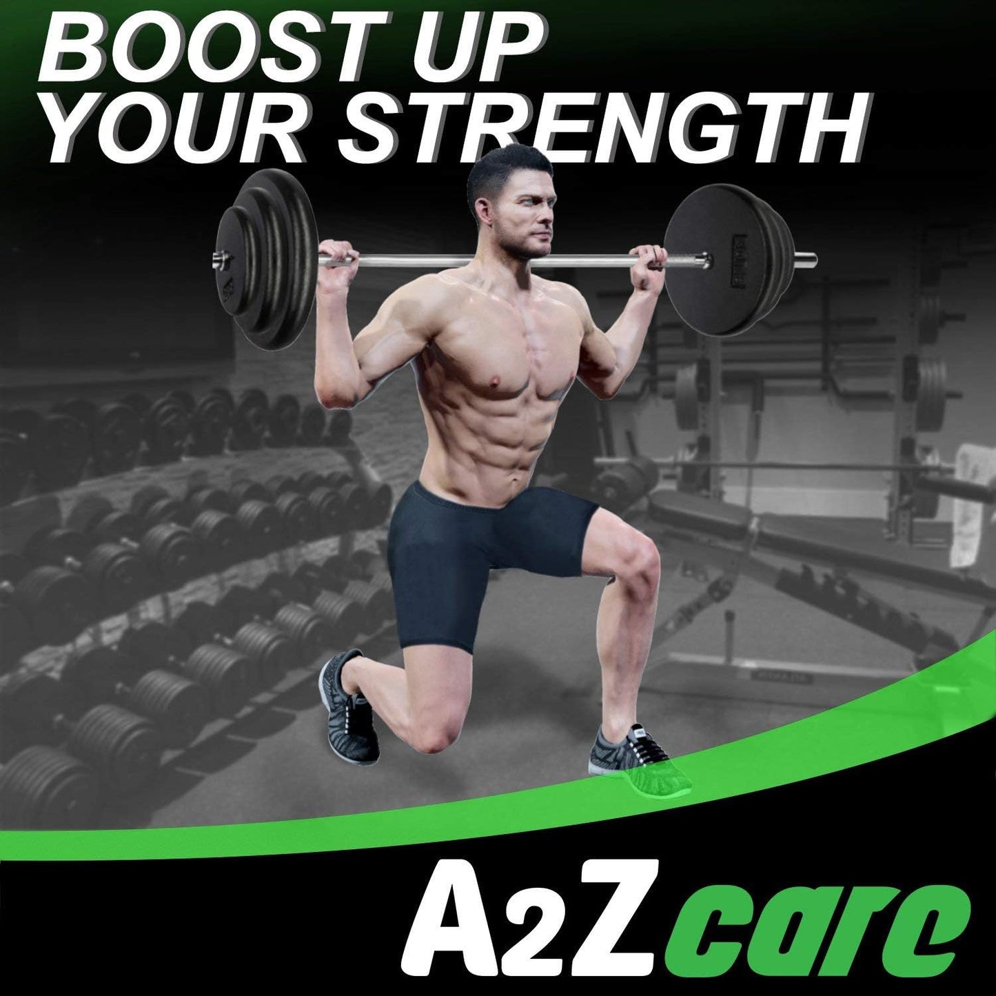 A2ZCARE Standard Cast Iron Weight Plates 1-Inch Center-Hole for Dumbbells, Standard Barbell 1.25, 2.5, 5, 10, 15, 20 lbs (15lbs (Single))