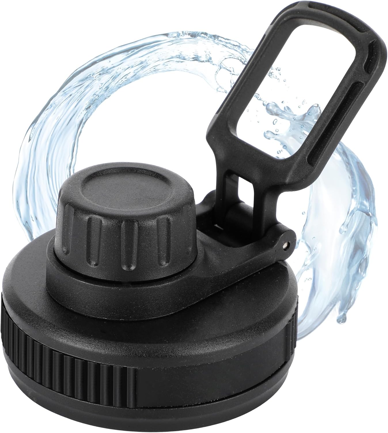 Hydro Flask Wide Mouth Replacement Spout Lid – Fits 12-64 OZ Bottles, Chug Lid with Handle