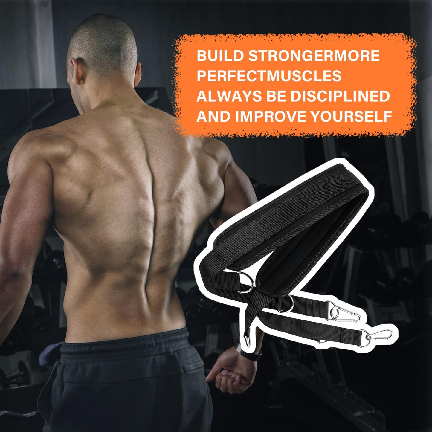 ArrogantF Adjustable Leg Press Rowing Belt Strap Compatible with Bowflex PR1000 Gyms Gym Accessories, Leg Press Attachment Also Fit for Ultimate 2 Blaze Elite Sport, Blaze, Sport Gym