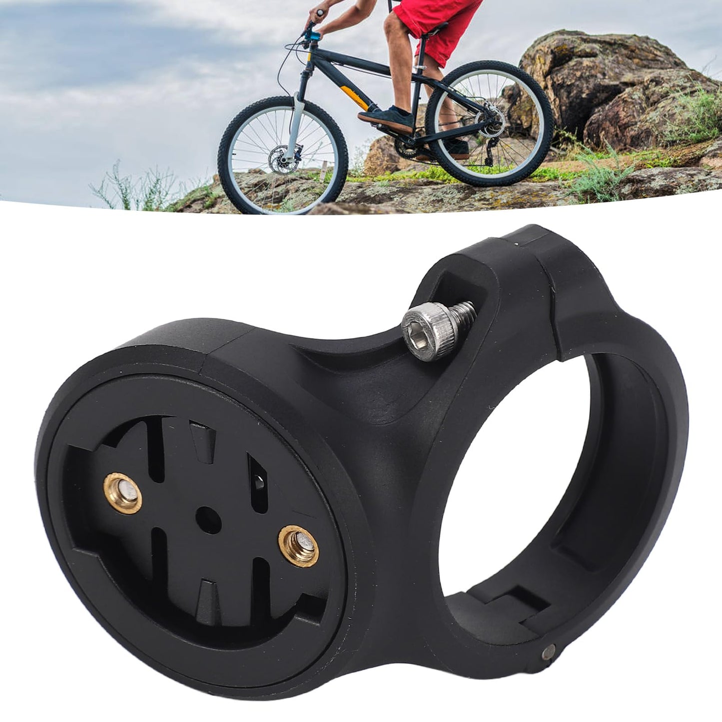 Alomejor Nylon Tail Light Bracket, Magene Tail Light Mount for 31.6mm, 30.8mm, and 27.2mm Seatposts