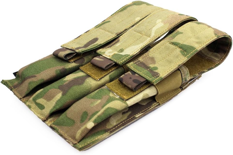 Tactical Molle Magazine Pouch, Kriss Tactical Pistol Triple Mag Pouch, Multi-use