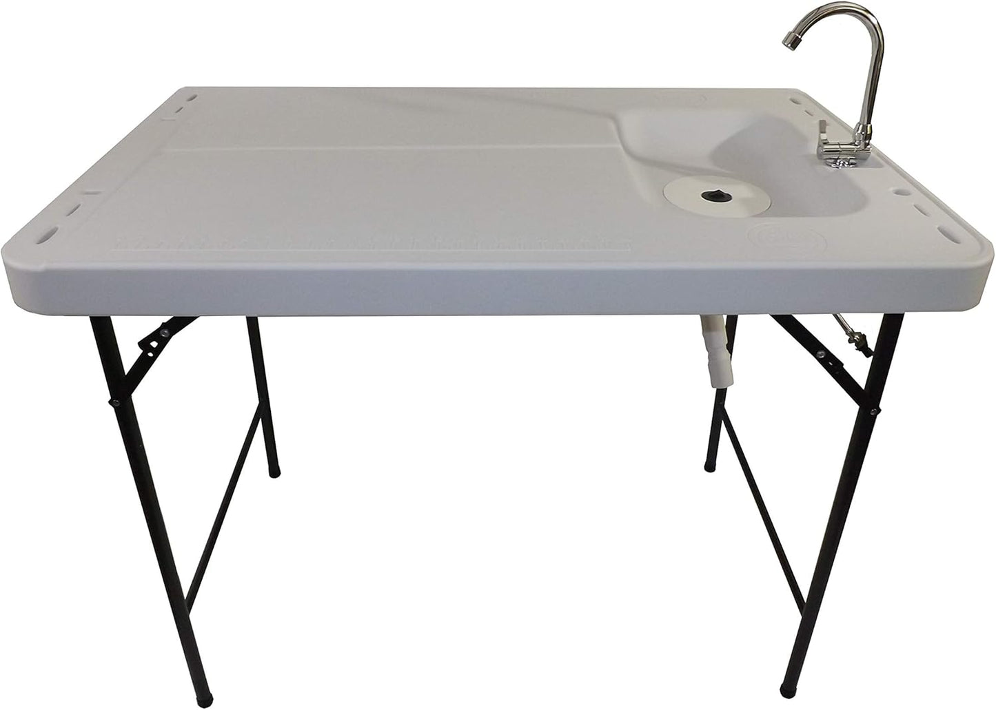 Old Cedar Outfitters Fish and Game Cleaning Table with Sink and Folding Legs