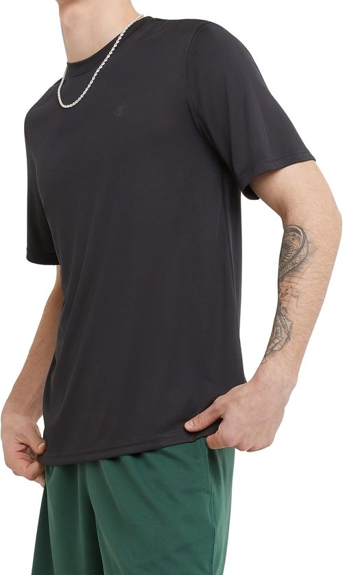 Champion Men's T-shirt, Sport Tee, Moisture Wicking, Anti Odor, Athletic T-shirt for Men (Reg. Or Big & Tall)