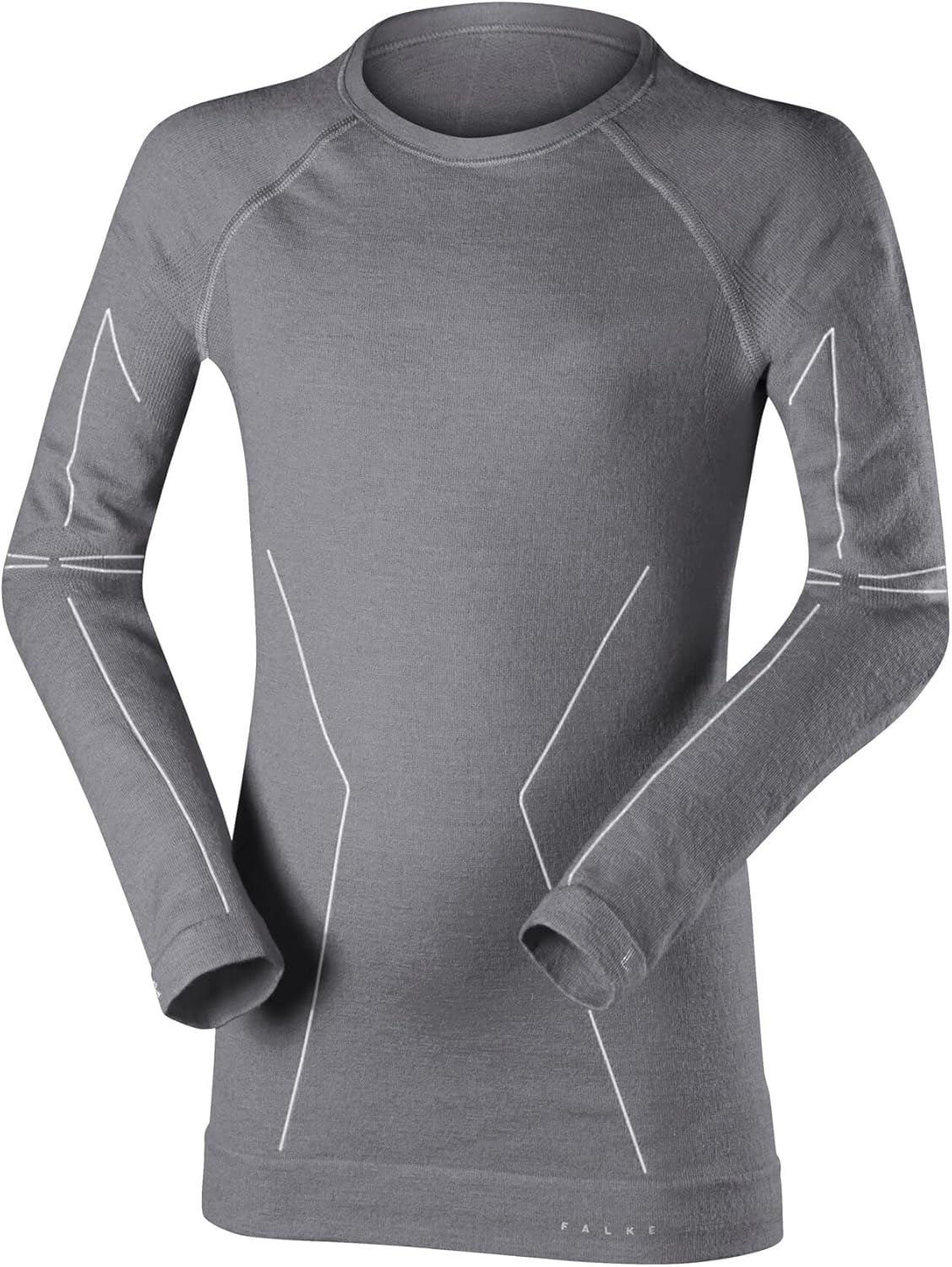 FALKE Unisex Kids Wool Tech. Base Layer Top, 1 Piece
