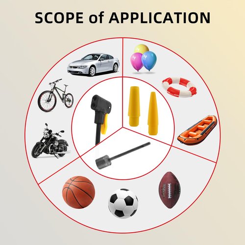 Veltuno Bike Pump,High Pressure,Floor Bicycle Tire Pump with Boost Device Compatible with Presta and Schrader Valve, for Bicycle, Balls, Scooter, etc.…