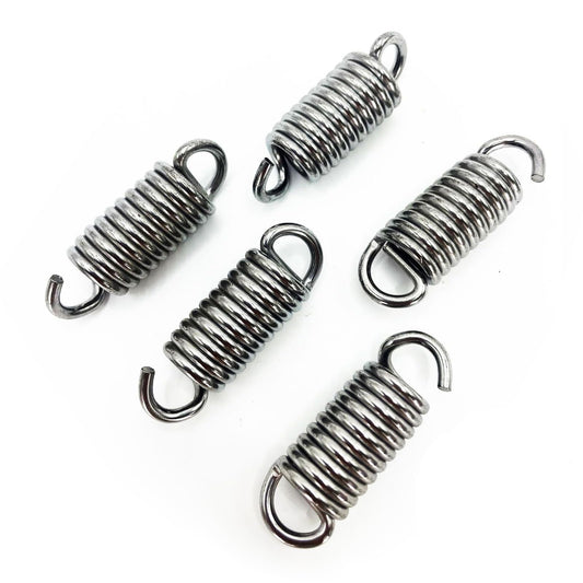 SquEqu 5 Pack Grip Strength Trainer Spring Replacement Stainless Steel Resistant Tension Springs For Hand Grip Strengthener Hand Gripper Squeezer Forearm Strengtheners Exerciser Repair Parts
