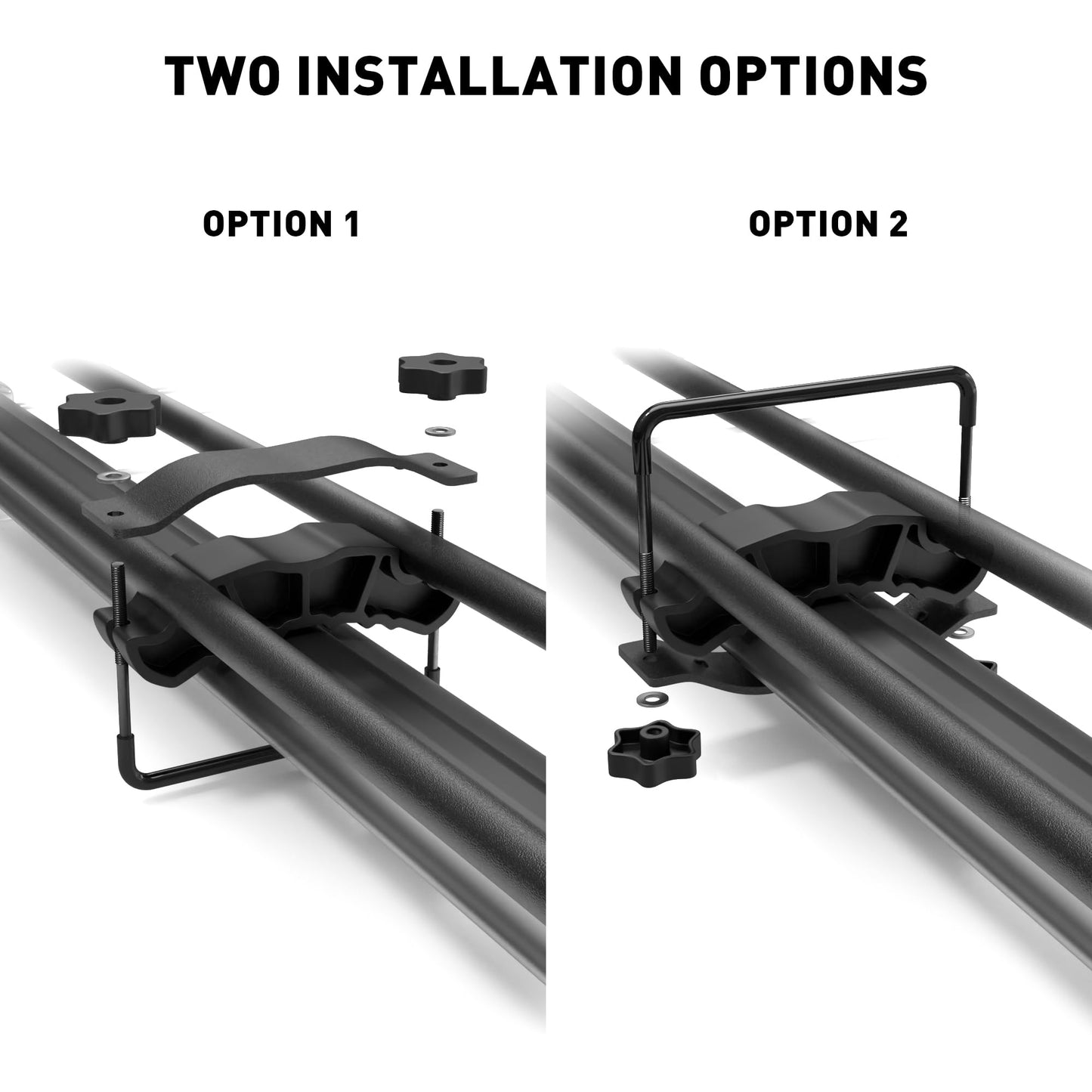 AKHAL-TEKE Roof Rack Basket, Upgraded 84"x 39"x 4" Roof Rack Cargo Carrier with 4' X 6' Super Duty Bungee Cargo Net, 2 pcs Ratchet Strap Fits for SUV Truck Cars