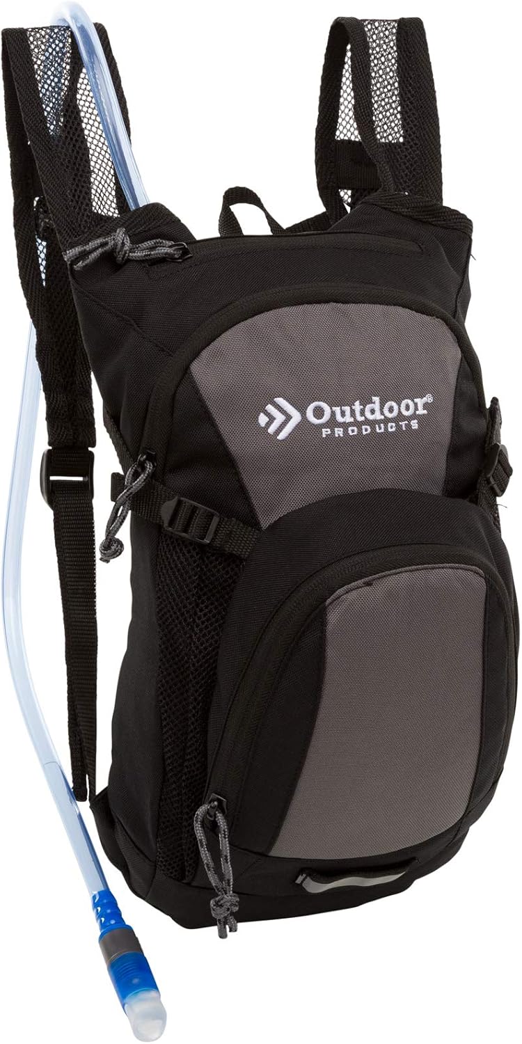 Outdoor Products Tadpole Hydration Pack (Black) (Violet Tulip)