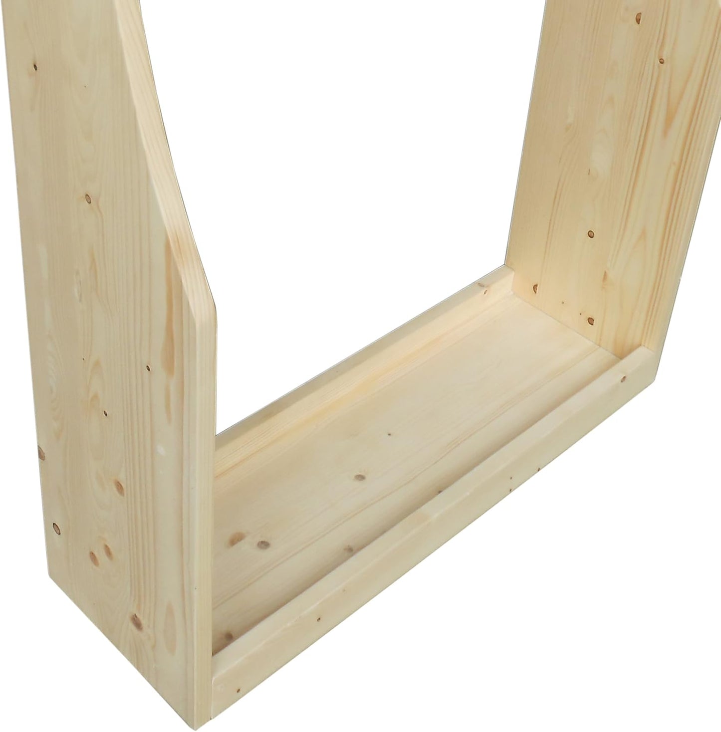 Rush Creek Creations | Freestanding Indoor Gun Rack for Rifles and Shotguns, Gun Holder for 7 Guns, Superb Alternative for a Gun Cabinet or Gun Safe for Rifles and Pistols | Realtree Solid Pine