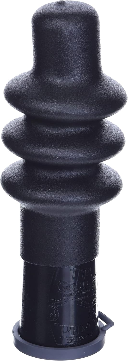 Primos Hunting PS222 The Gobbler Turkey Shaker Call, Black