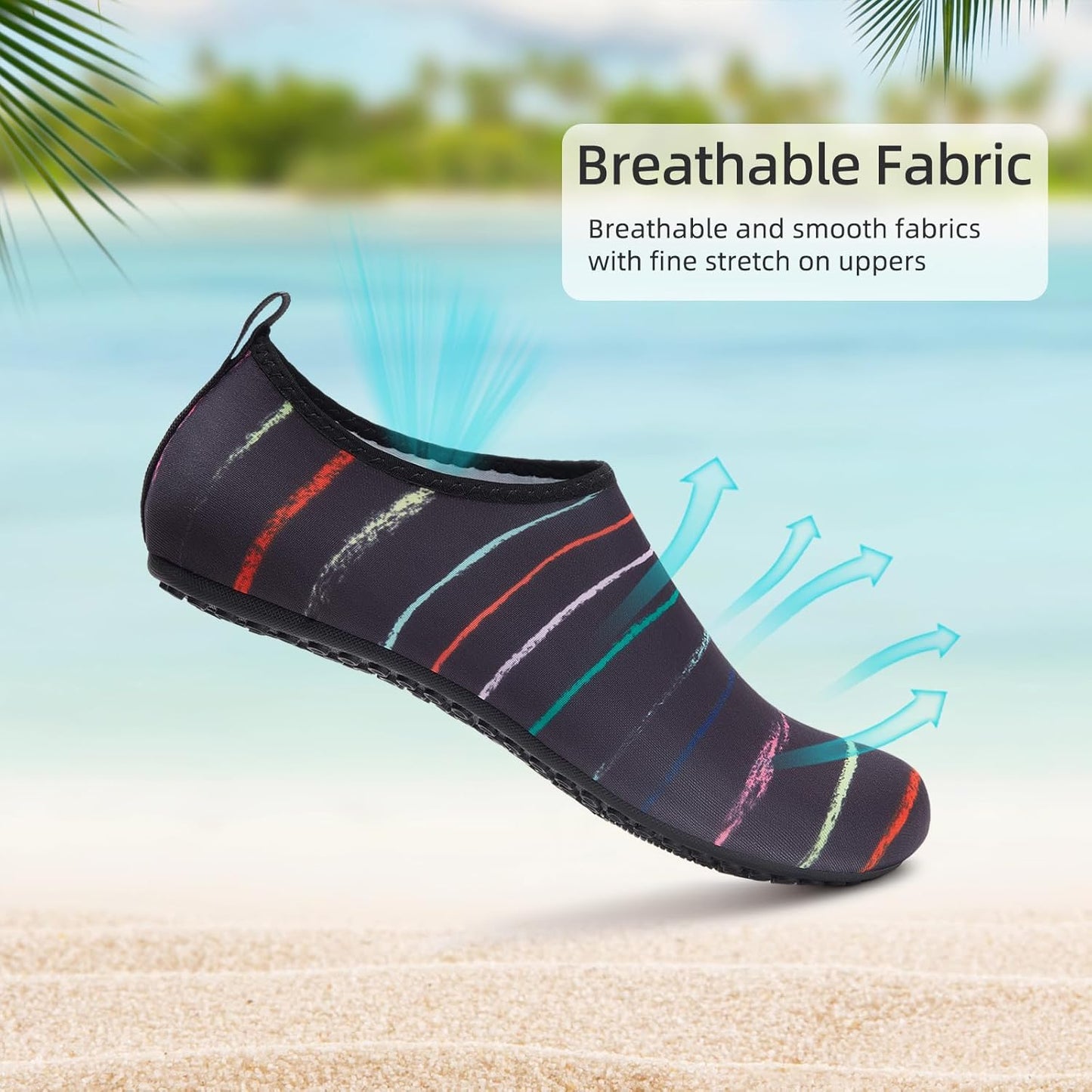 Quick-Dry Tanamo Water Shoes | Aqua Socks for Men & Women | Beach & Pool