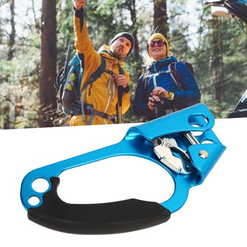 Tyenaza Hand Ascender, Rock Climbing Tree Arborist Rappelling Gear Equipment Rope Clamp for 8‑13MM Rope