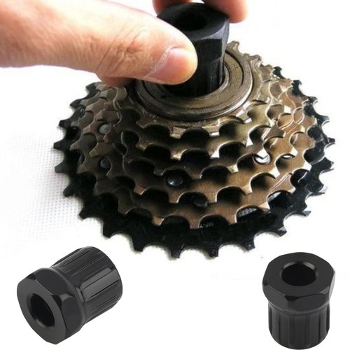 LIGHUFEIC 4 Pieces Bike Cassette Lockring Tool Mountain Bike Freewheel Remover Tool Bike Cassette Lockring Tool Bicycle Shop Tools for Repairing Bikes