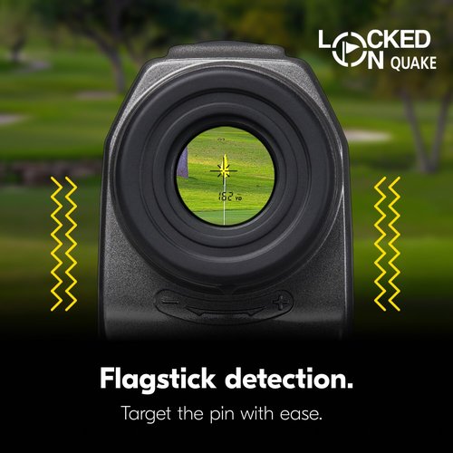 Nikon COOLSHOT 20 GIII Golf Rangefinder | Rainproof Laser rangefinder with Locked On Quake and 5 Year Warranty | Official Nikon USA Model