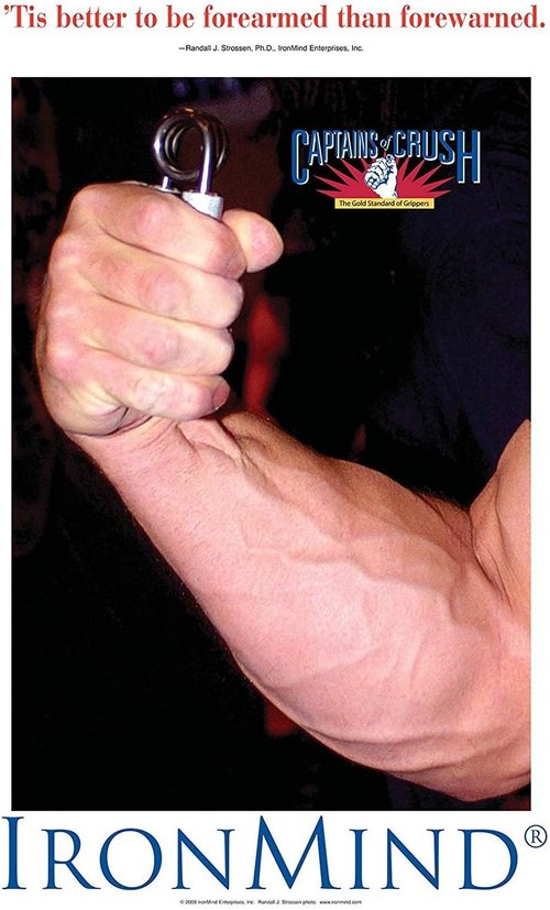 Captains of Crush USA – IronMind Grippers COC Point Five 120lb 54kg – The Gold Standard of Grippers