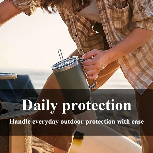 WSGALARY 2 PCS Silicone Protective Boot for Yeti Rambler 20oz/25oz/30oz/35oz Tumbler, Anti-Slip Protective Silicone Water Bottle Bottom Boot Sleeve Cover for Yeti Tumbler [Transparent+Transparent]
