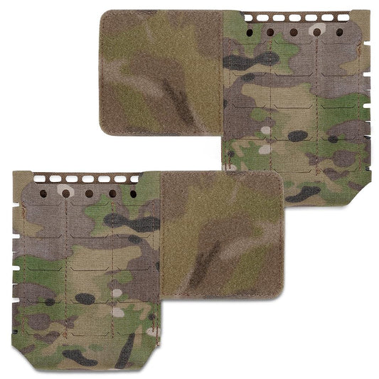 ACETAC Flex Expander Wing Pouch for Chest Rig, Compatible with Spiritus Systems Micro MK4/MK5 Haley Strategic D3CR Placard (Multicam)
