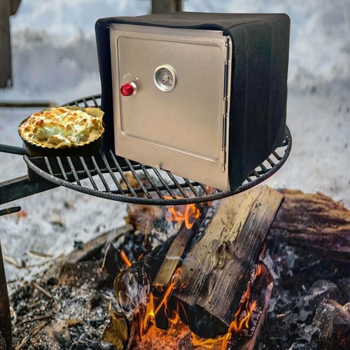 HOFENTIGU Camping Oven Cover Thermal Insulated Blanket Cover for Foldable Camp Oven- Quickly Heats Up and Maintains Temperature